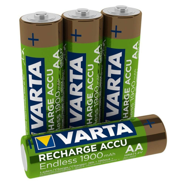 Аккумулятор VARTA RECHARGEABLE ACCU ENDLESS AA 1900mAh BLI 4 NI-MH
